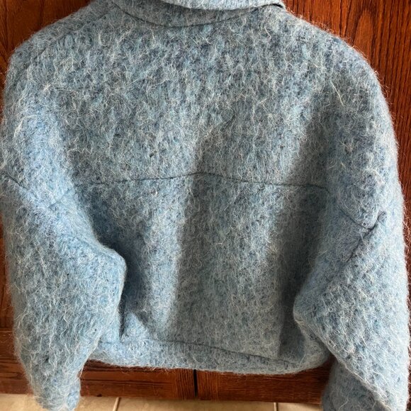 A.L.C. Blue Mohair Jacket Size 36 / US 6 - Picture 6 of 6
